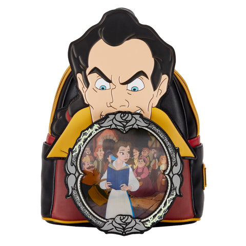 Beauty and the Beast Gaston Villains Scene Mini Backpack Front View