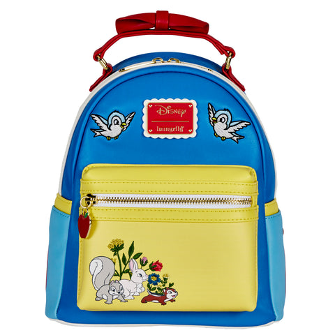 Snow White Bow Cosplay Mini Backpack Front View