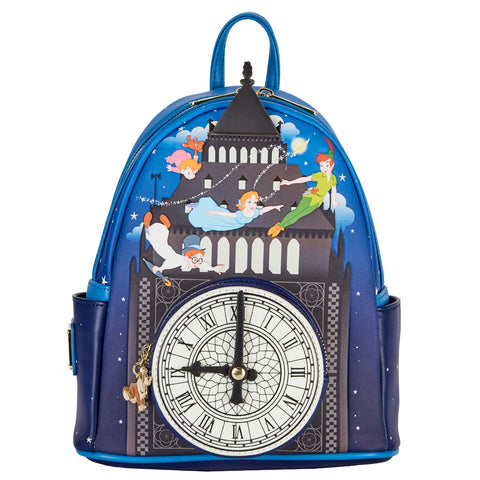 Peter Pan Clock Glow in the Dark Mini Backpack Front View