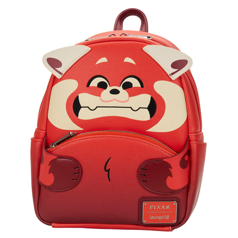 Turning Red Panda Cosplay Mini Backpack Front View