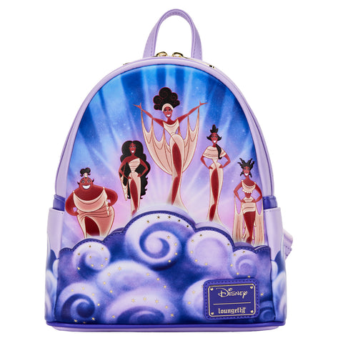 Hercules Muses Clouds Mini Backpack Front View