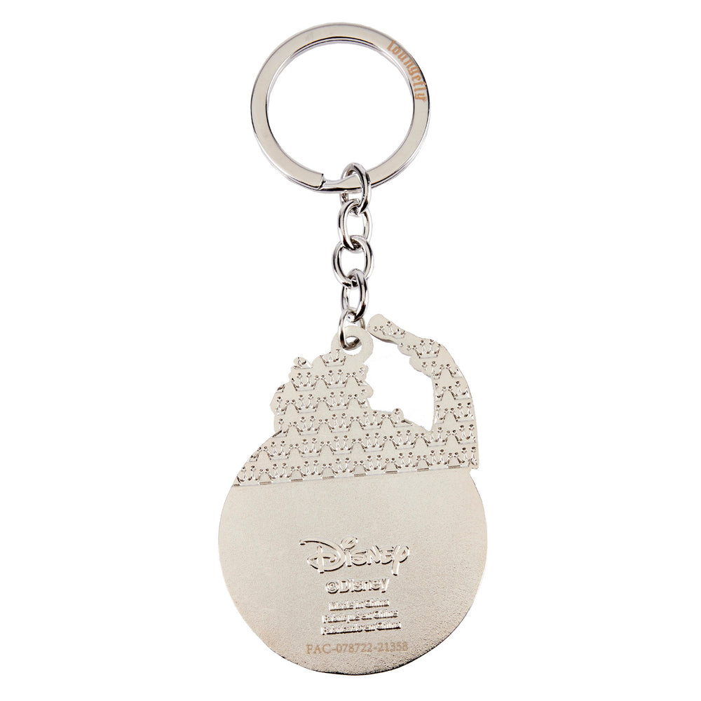 The Little Mermaid Scuttle Keychain Back View-zoom