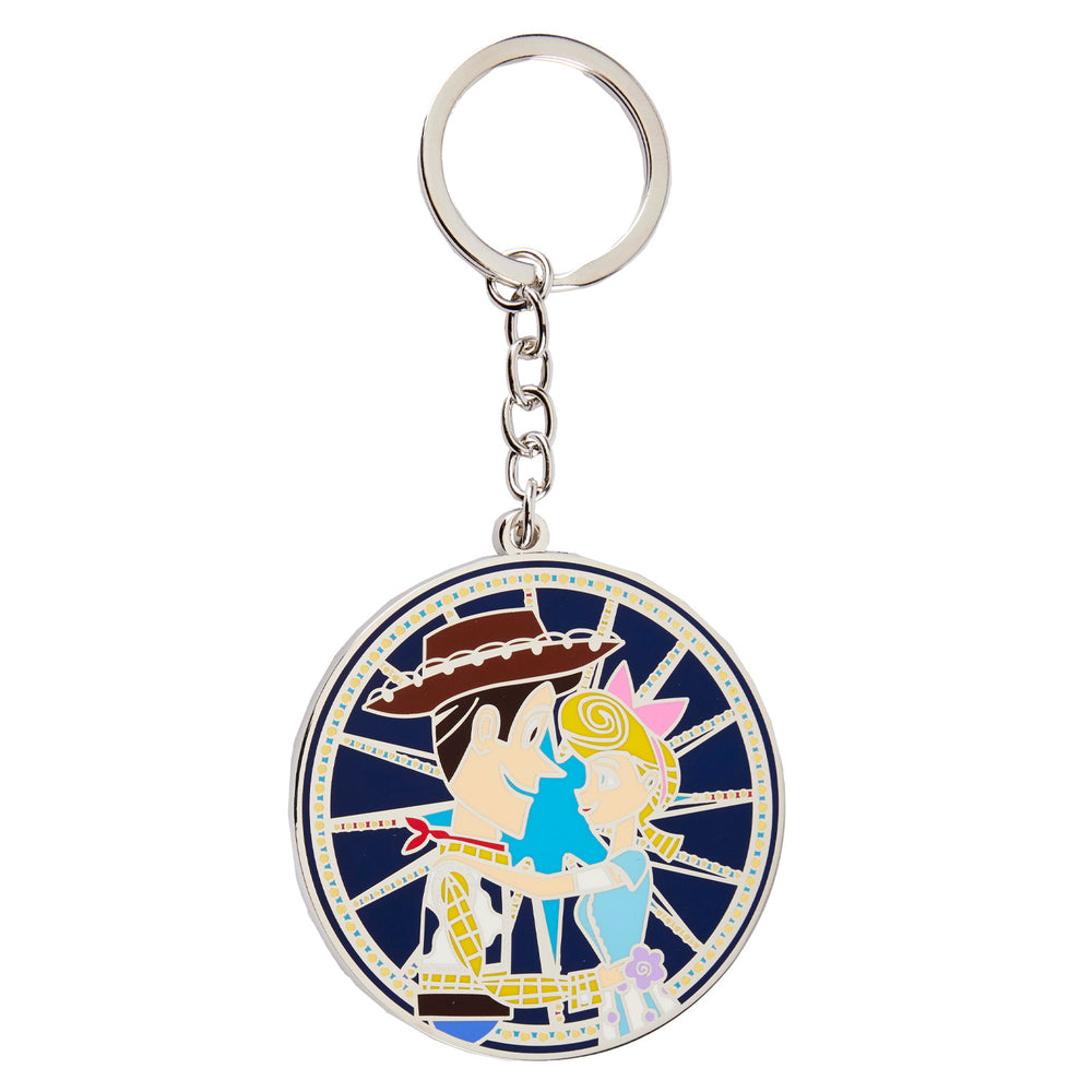 Toy Story Ferris Wheel Movie Moment Keychain Front View-zoom