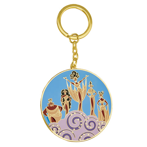 Hercules Muses Keychain Front View