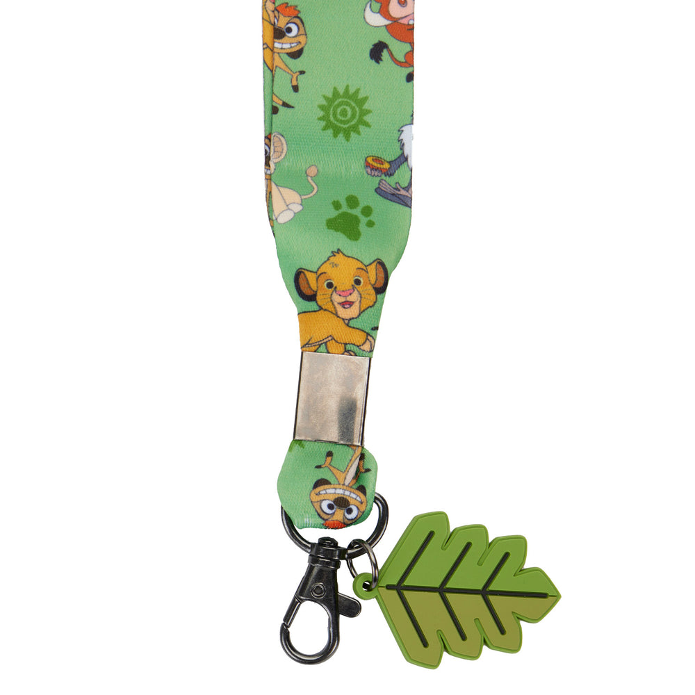 The Lion King Lanyard with Card Holder Closeup Charm View-zoom
