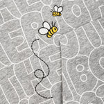 Loungefly Disney Winnie the Pooh Oh Bother Print Hoodie Closeup Bee View