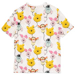 Loungefly Disney Winnie the Pooh & Friends Balloons Print Tee Flat Back View