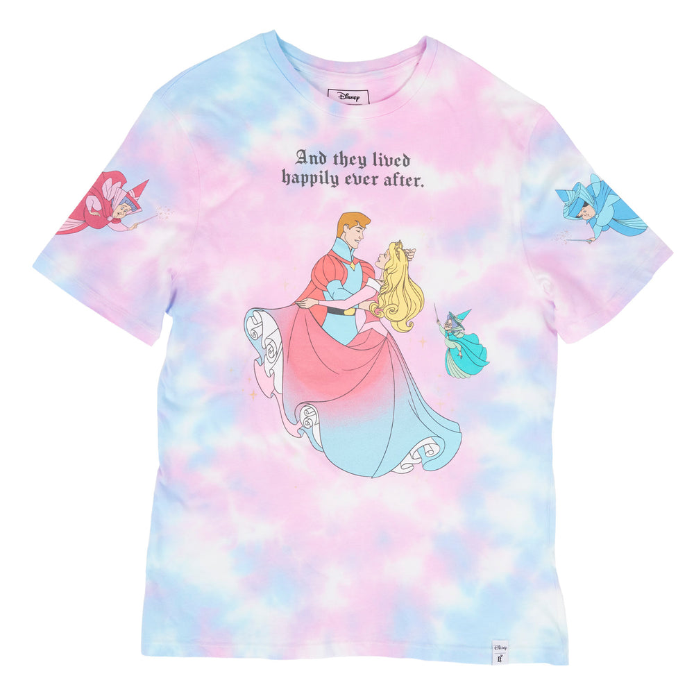 Sleeping Beauty Happily Ever After Tee Front Flat View-zoom