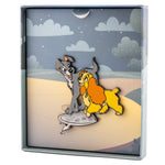 Lady and the Tramp Lenticular Pin Side View without Cover in Box