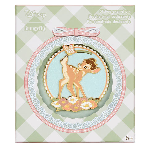 Bambi Spring Time Sliding Pin Front in Box View