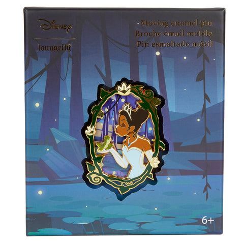 Princess Tiana and the Frog Moving Pin Front View in Box