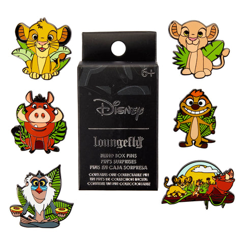 The Lion King Blind Box Pin Front View