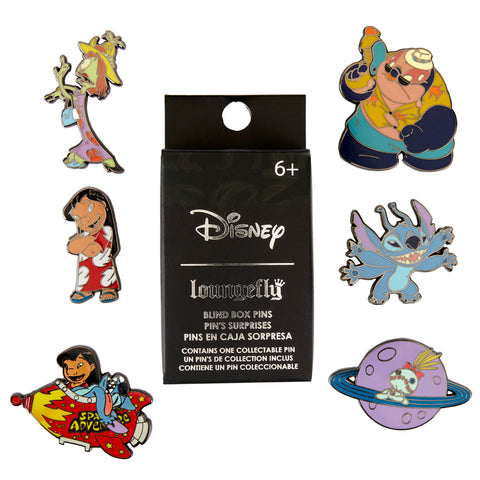 Lilo & Stitch Space Adventure Blind Box Pin Front View