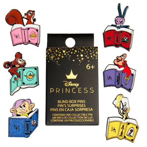 Disney Princess Books Classics Blind Box Pin Front View