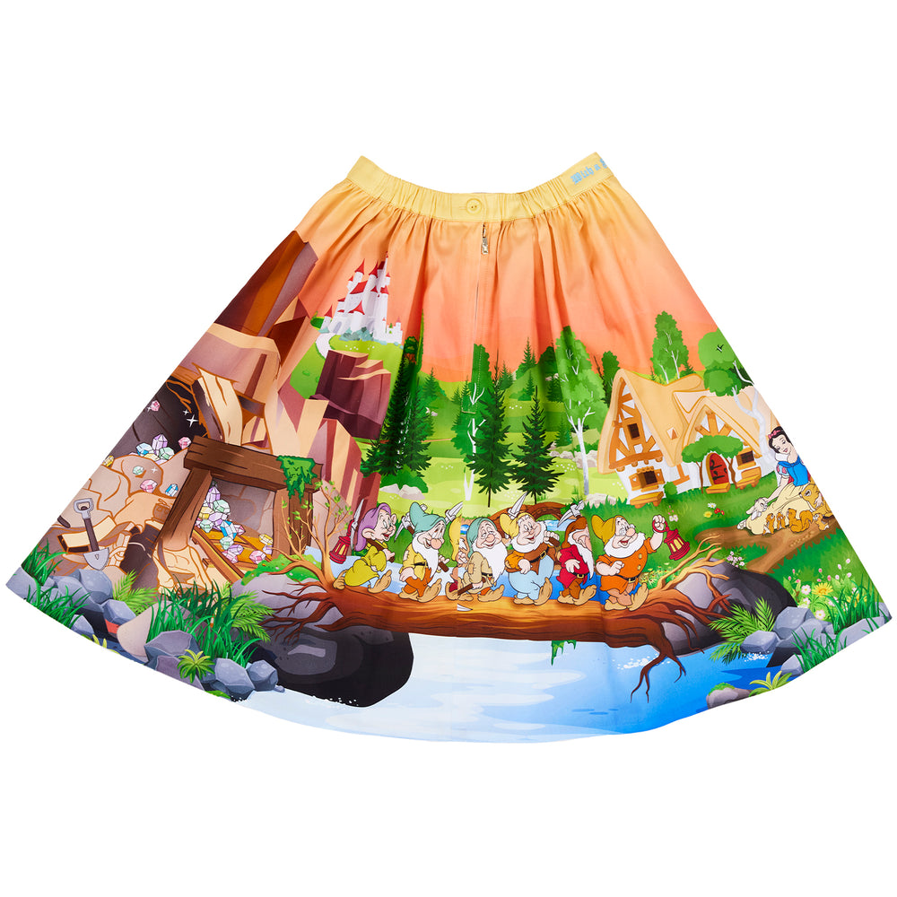 Stitch Shoppe Snow White Sandy Skirt Back Flat View-zoom