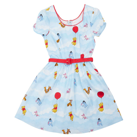 Stitch Shoppe Winnie the Pooh Laci Dress Flat Front View