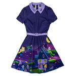 Disney Stitch Shoppe Hocus Pocus "Gemma" Dress Front Flat View