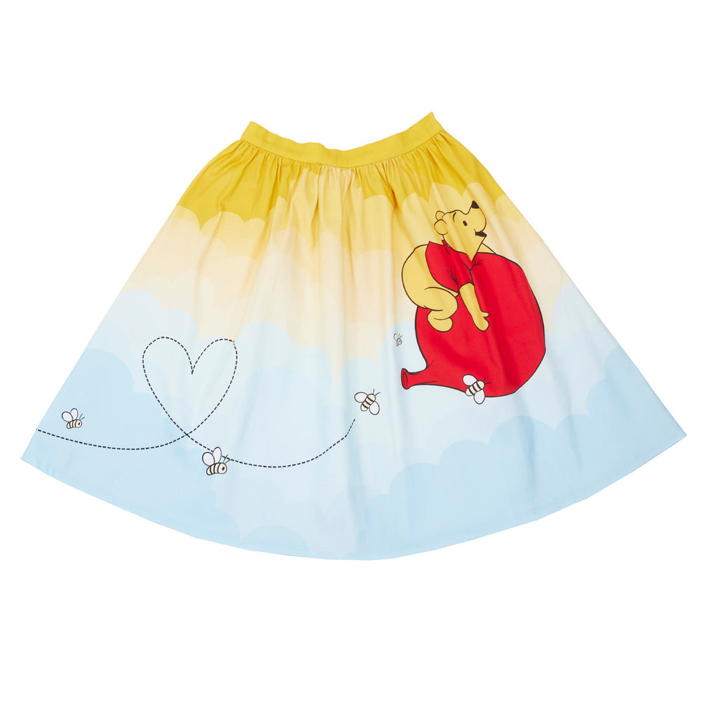 Stitch Shoppe Winnie the Pooh Sandy Skirt Flat Front View-zoom