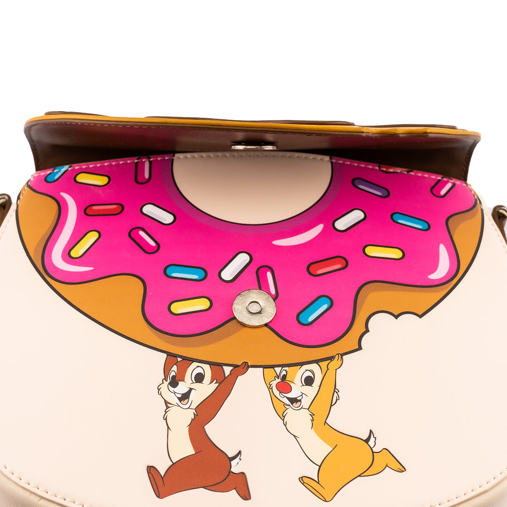 Disney Chip and Dale Sweet Treats Crossbody Bag Inside Flap View-zoom
