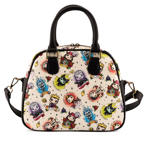Funko Pop! by Loungefly Disney Villains Tattoo Crossbody Bag Front View