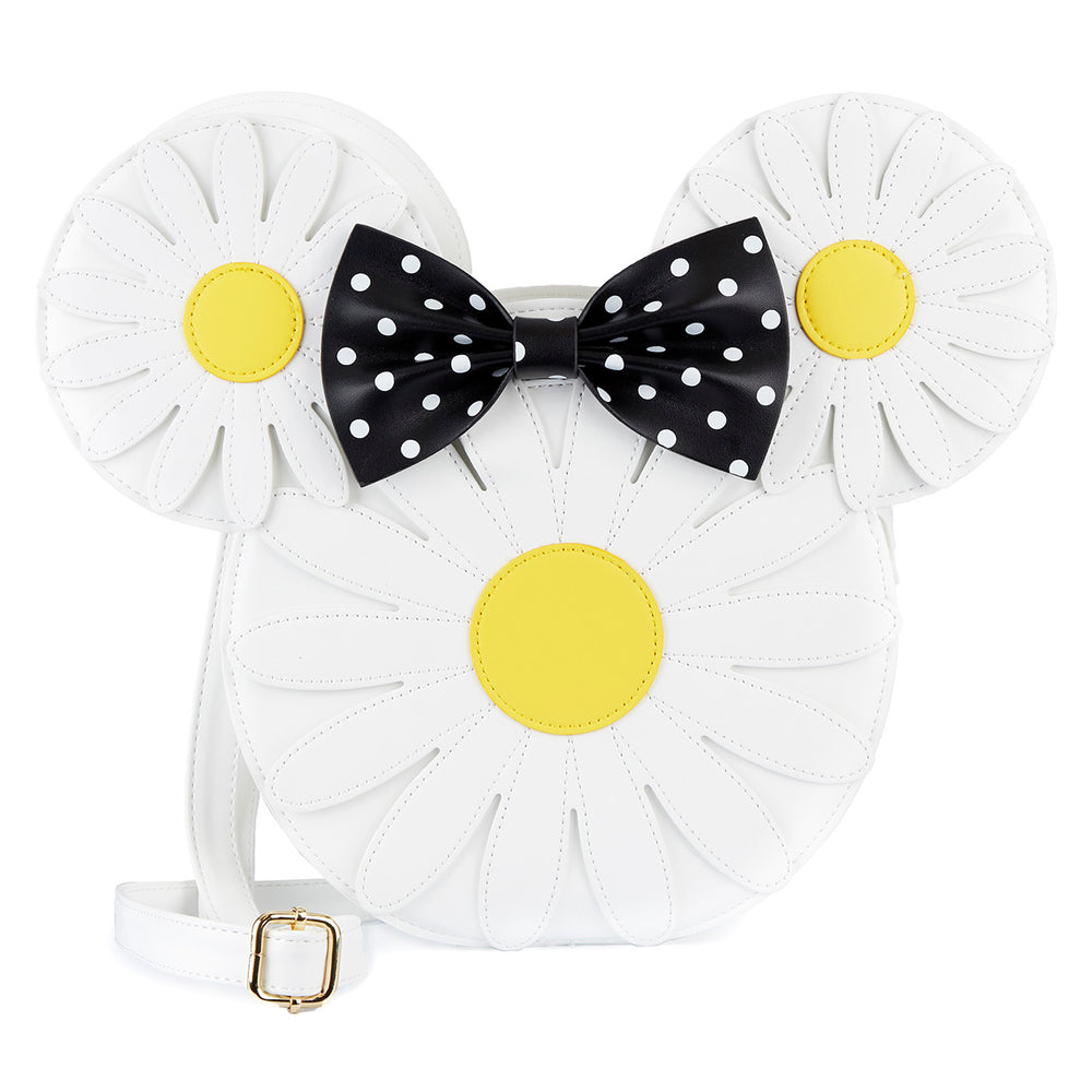 Minnie Mouse Daisy Crossbody Bag Front View-zoom