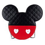 Mickey and Minnie Mouse Love Reversible Crossbody Bag Back View