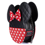 Mickey and Minnie Mouse Love Reversible Crossbody Bag Side View
