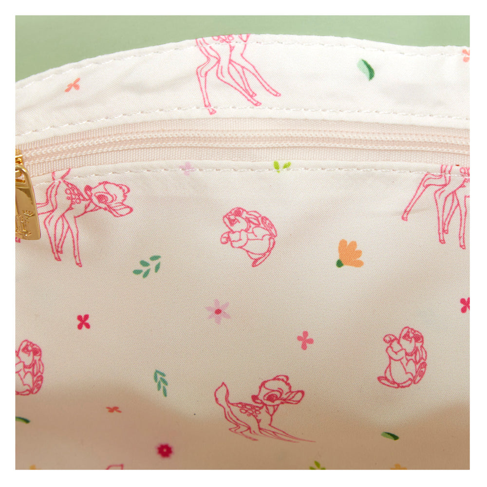 Bambi Spring Time Crossbody Bag Inside Lining View-zoom