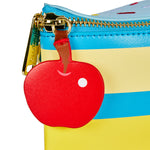Snow White Cake Cosplay Crossbody Bag Closeup Zipper Charm View