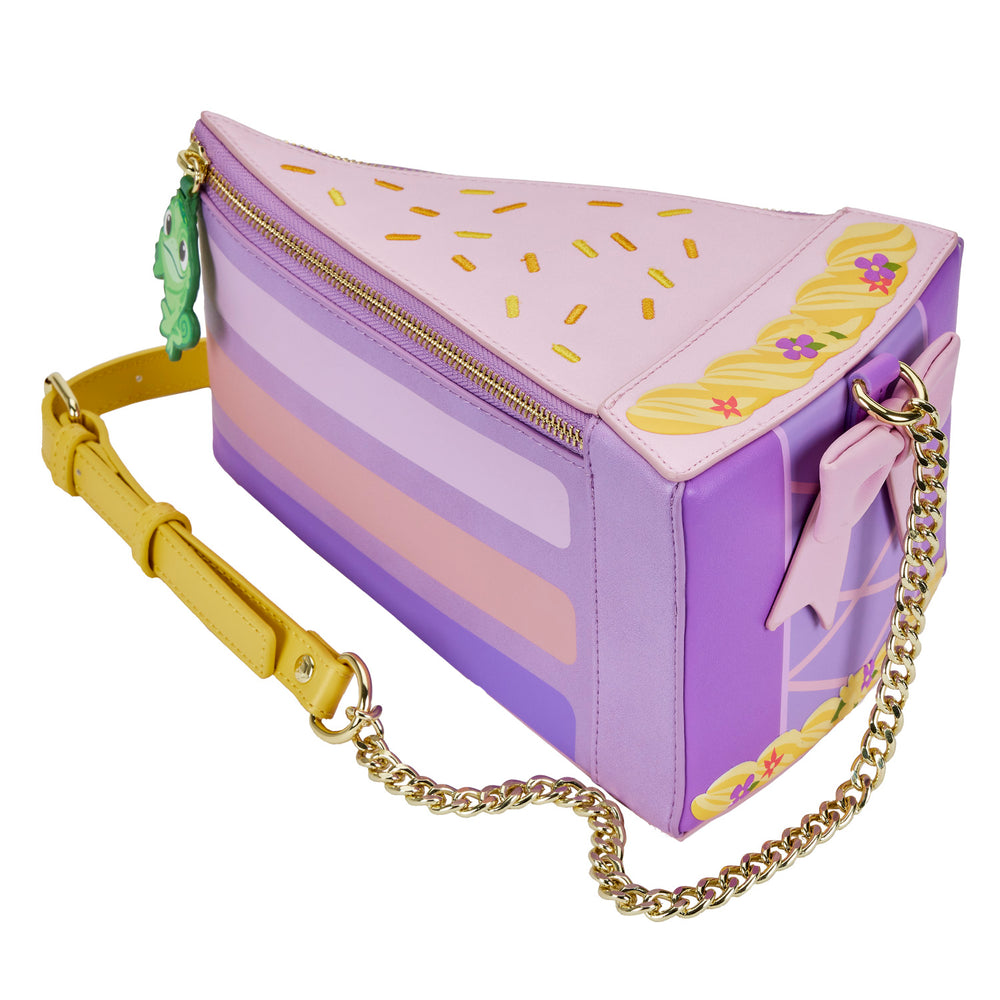 Tangled Rapunzel Cake Cosplay Crossbody Bag Top Side View-zoom