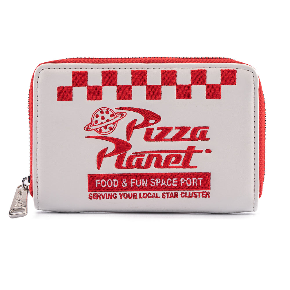 Exclusive - Toy Story Pizza Planet Zip Around Wallet Front View-zoom