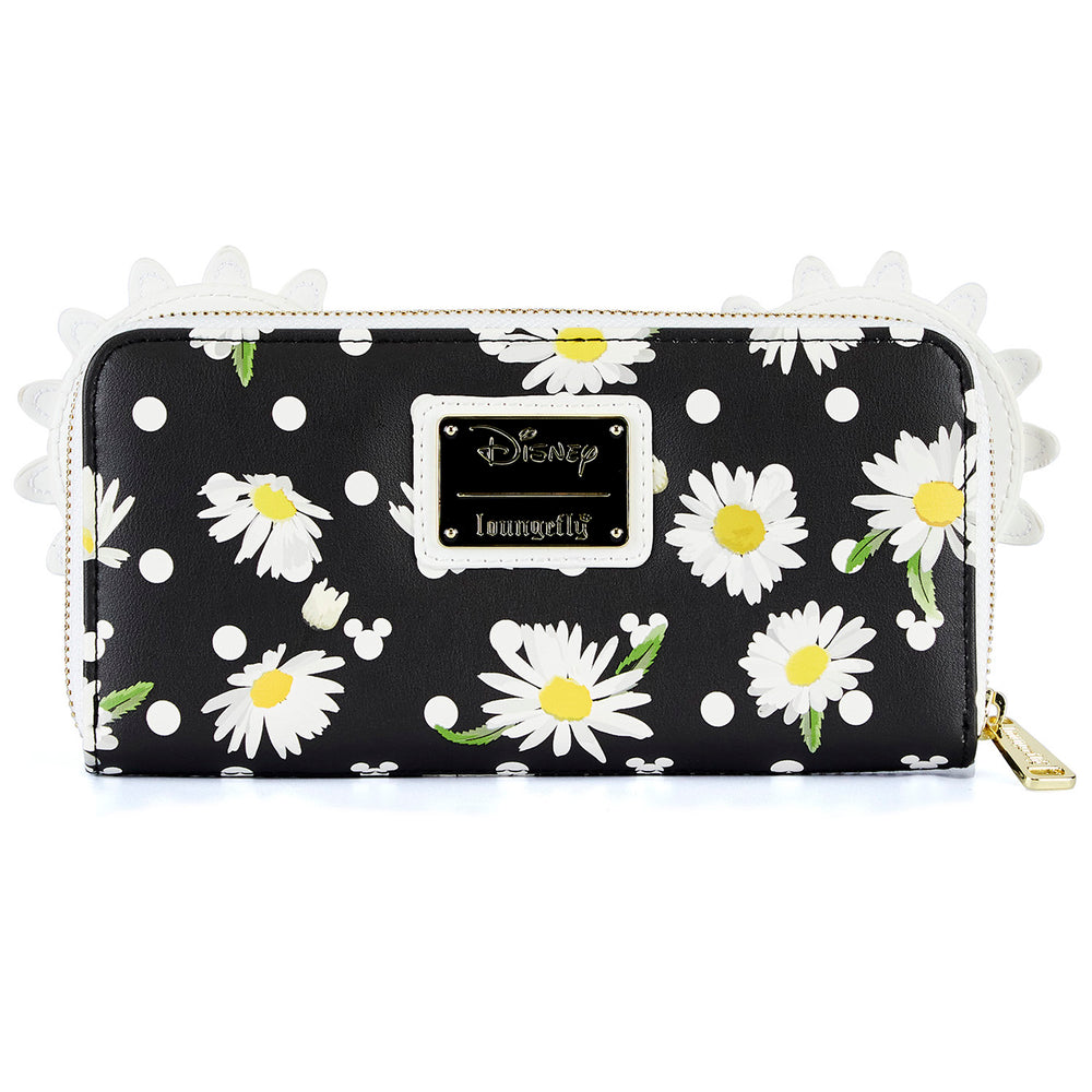 Minnie Mouse Daisy Zip Around Wallet Back View-zoom