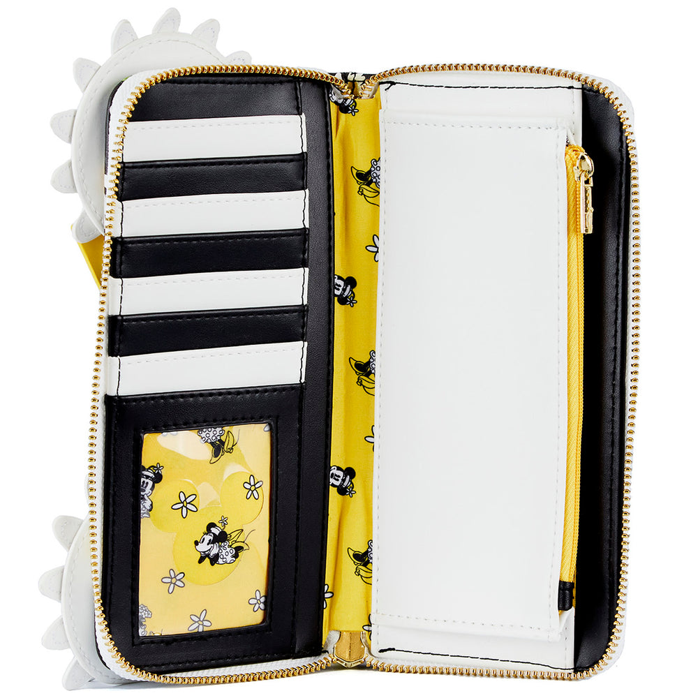 Minnie Mouse Daisy Zip Around Wallet Inside View-zoom