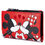 Mickey and Minnie Mouse Love Flap Wallet Side View