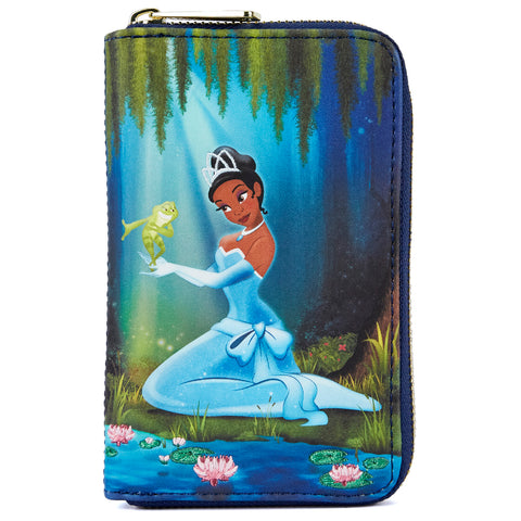 Exclusive - Princess Tiana and the Frog Bayou Scene Zip Around Wallet Front View
