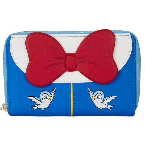 Snow White 85th Anniversary Cosplay Zip Around Wallet Front View
