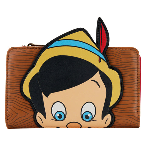 Pinocchio Flap Wallet Front View